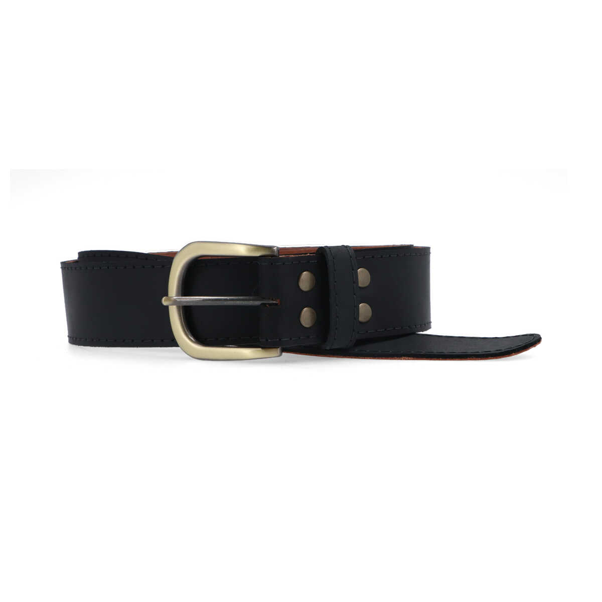 Cinto MEN MD gold negro s